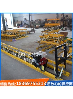 修筑路面混凝土攤鋪機路面整平機小型攤鋪機