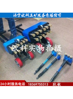 手推式7頭加強鑿毛機混凝土橋面氣動鑿毛機