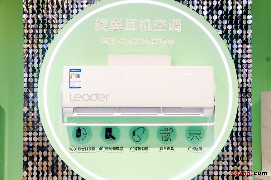 能吹5種自然風的Leader空調亮相!總有一種風適合您