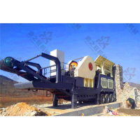 適合處理建筑垃圾移動(dòng)破碎機(jī)